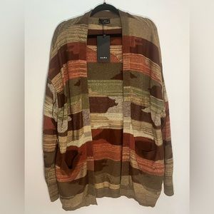 NWT Zara Men’s Camouflage Cardigan